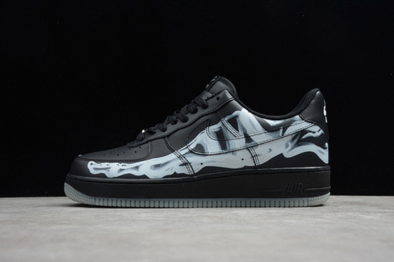 Nike Nike AIR FORCE 1 LOW 07 SKELETON BLACK/BLACK-BLACK · BQ7541-001, photo 1