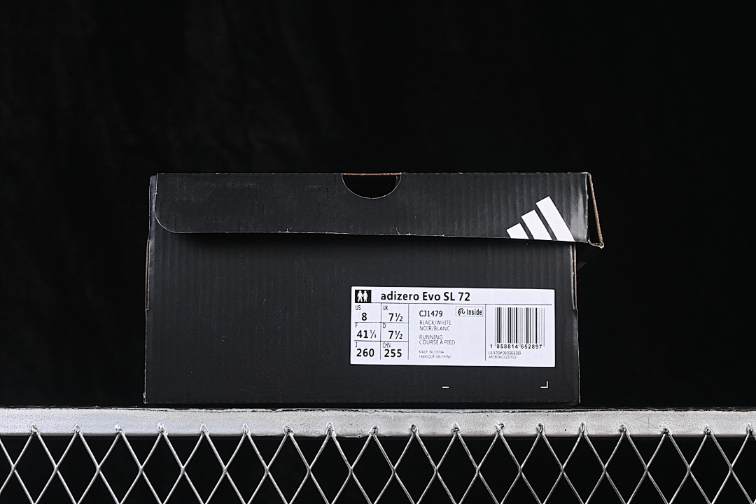 Adidas [CJ1479]-[ADIZERO EVO SL 72 LEISURE RUNNING SHOES BLACK/BLACK/BLACK]-[WOMAN:36-39]-[MAN:40-45] - Image 12