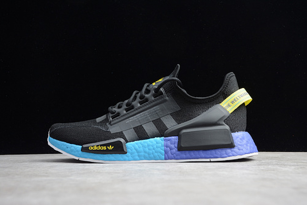 [FX4147]-[NMD_R1 V2 CORE BLACK/CARBON-SHOCK YELLOW]-[WOMAN:36-39]-[MAN:40-44], photo 1