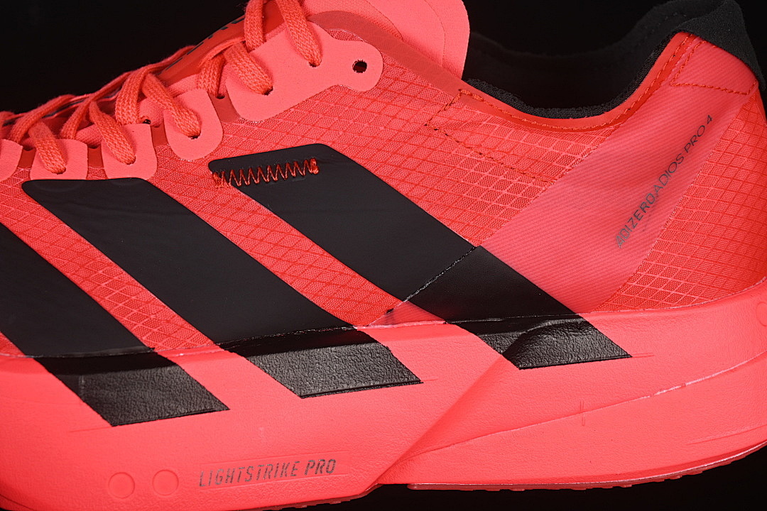 Adidas [JR6368]-[ADIZERO ADIOS PRO 4 LUCID RED/CORE BLACK/LUCID RED]-[WOMAN:36-39]-[MAN:40-46] - Image 8