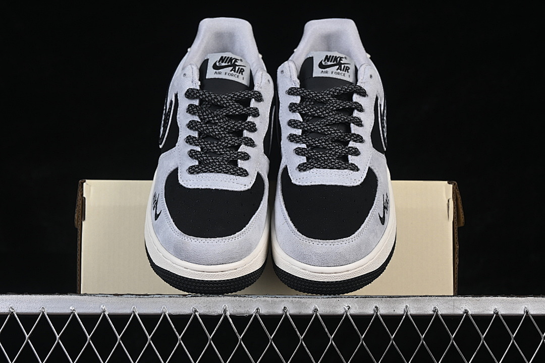 Nike [SS1979-003]-[AIR FORCE 1 07 LOW GREY/BLACK/WHITE]-[WOMAN:36-39]-[MN:40-45] - Image 13