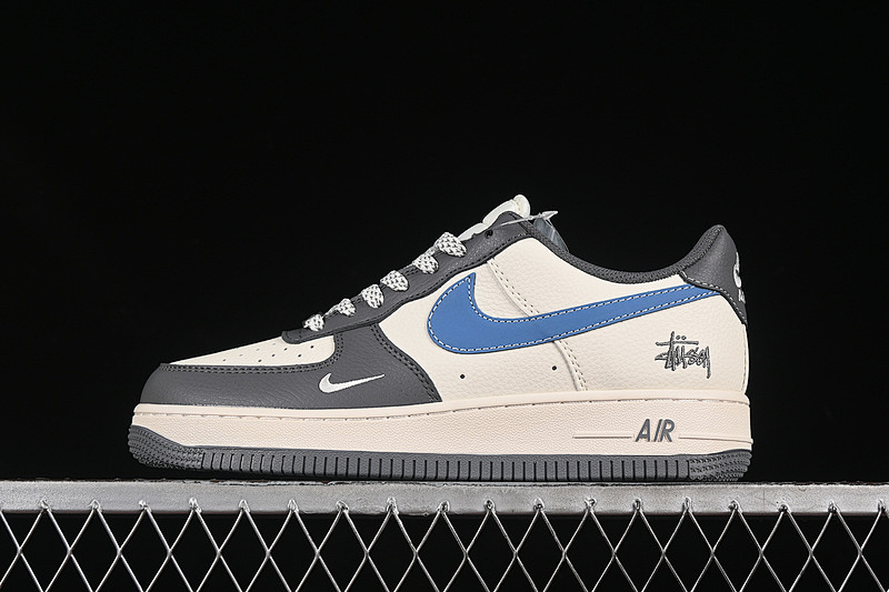Nike Nike AIR FORCE 1 07 LOW WHITE/BLUE/GREY · XS1958-574, photo 1