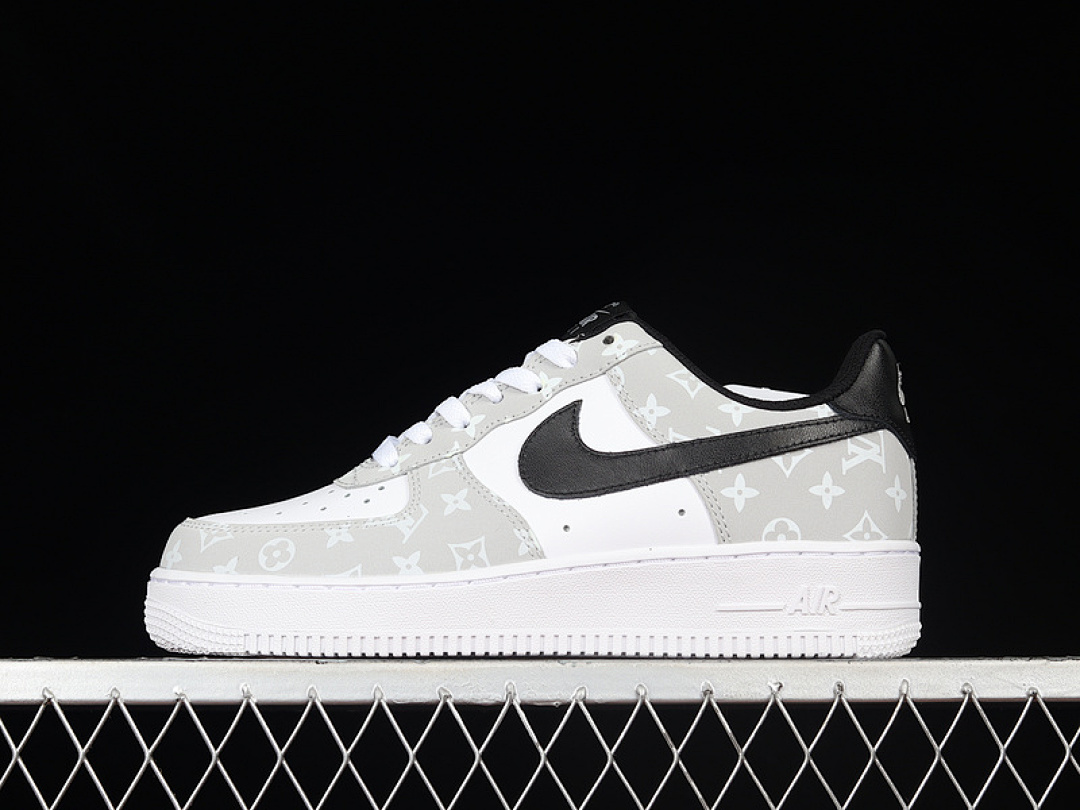 Nike [BQ8988-108]-[AIR FORCE 1 LOW 07 X L*V WHITE/LIGHT GREY/BLACK]-[WOMAN:36-39]-[MAN:40-45], photo 1