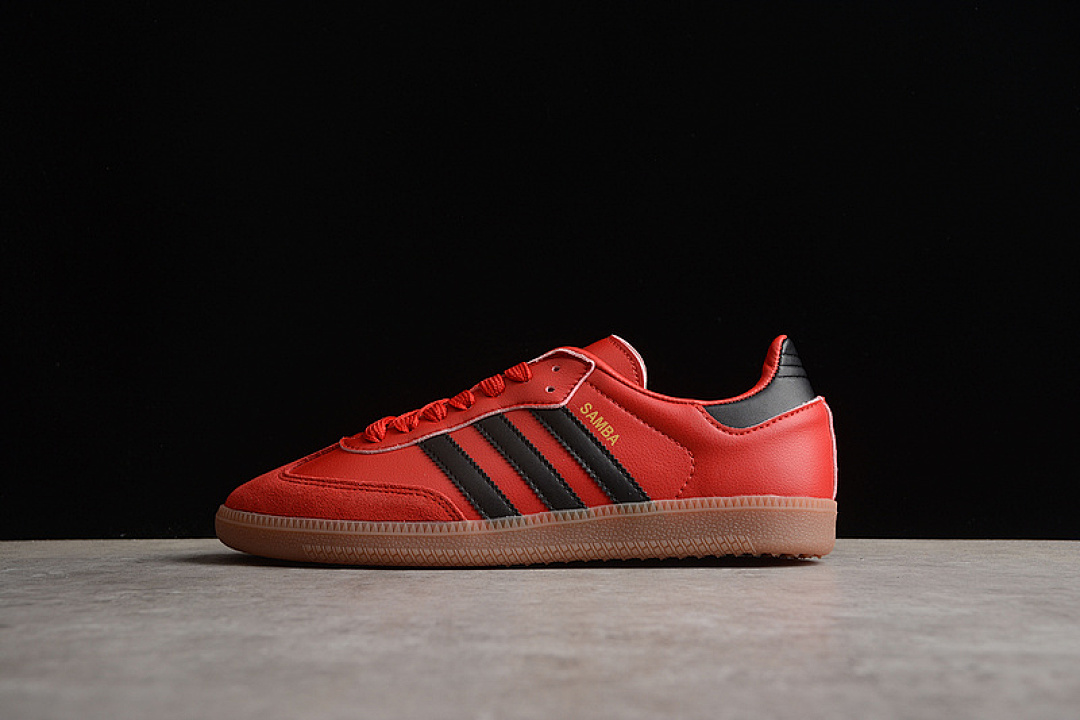 Adidas Adidas FC BAYERN MUNICH X SAMBA TEAM SHOES POWER RED 2/CORE BLACK/GUM · HQ7031, photo 1