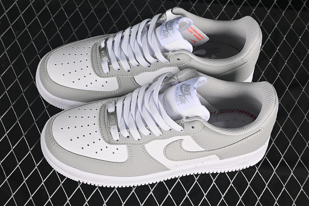 Nike [DV3808-114]-[AIR FORCE 1 07 LOW WHITE/GREY]-[WOMAN:36-39]-[MAN:40-45] - Image 9