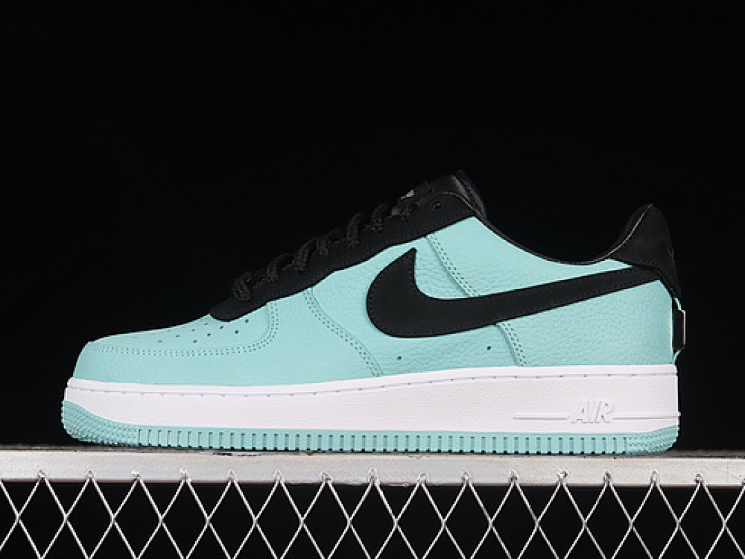 Nike [DZ1382-002]-[TLFFANY CO X AIR FORCE 1 LOW 1837 BLACK/WHITE/GREEN]-[WOMAN:36-39]-[MAN:40-47.5], photo 1