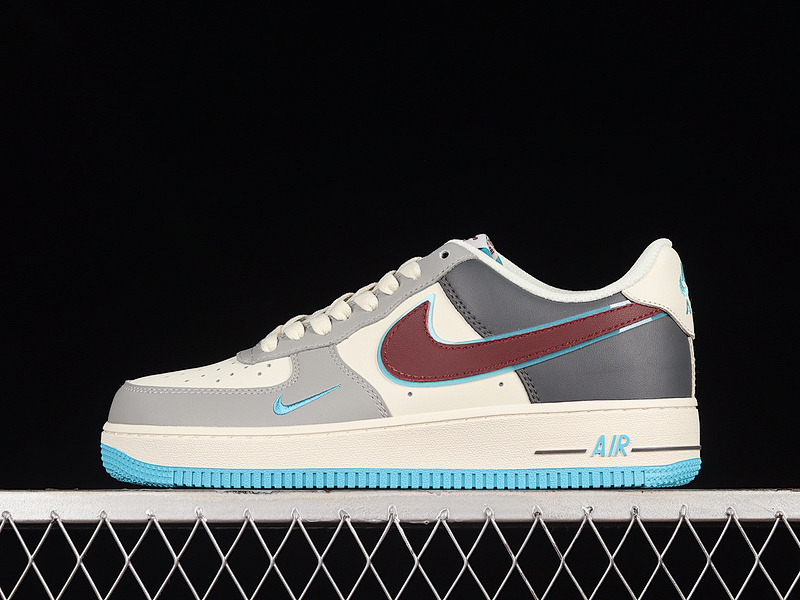 Nike Nike AIR FORCE 1 LOW 07 WHITE/GREY/RED-BLUE · LJ8822-666, photo 1