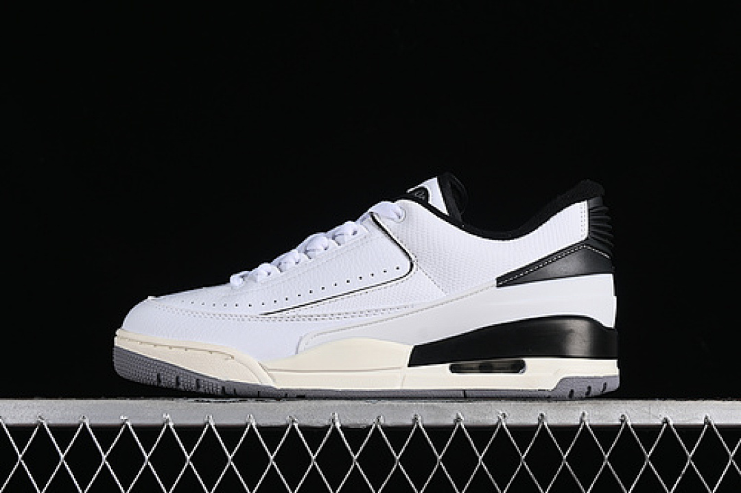 Jordan AIR Jordan 2/3 RETRO WHITE/BLACK/SAIL/CEMENT GREY · FD0383-100, photo 1