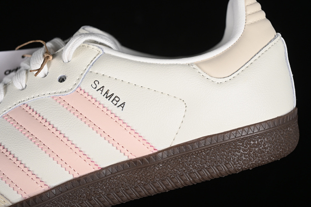 Adidas [IH2751]-[SAMBA VEGAN CLOUD WHITE/WONDER QUARTZ/WONDER WHITE]-[WOMAN:36-40] - Image 7