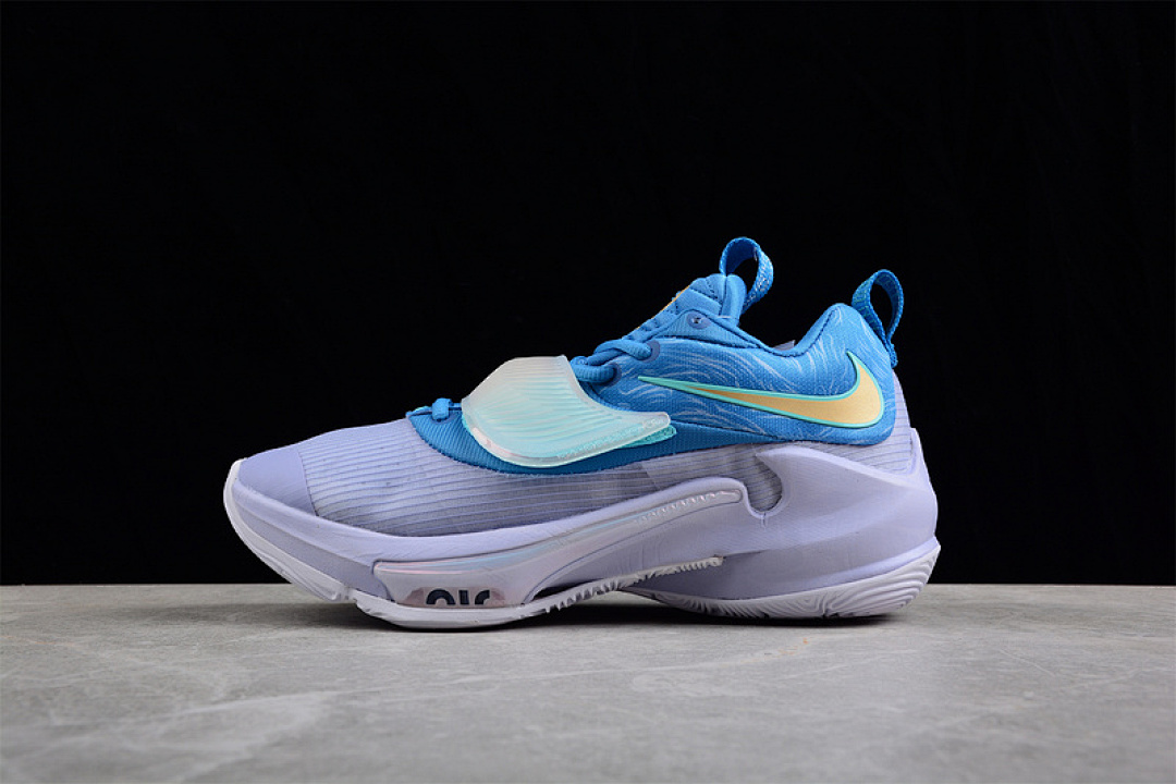 ZOOM FREAK 3 EP FREEZING TIME DUTCH BLUE/METALLIC GOLD/GHOST/DYNAMIC TURQUOISE · DA0695-401, photo 1