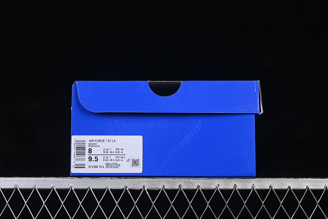 Nike [SY1388-014]-[AIR FORCE 1 07 LOW WHITE/WINE RED/GREY]-[WOMAN:36-39]-[MAN:40-45] - Image 12