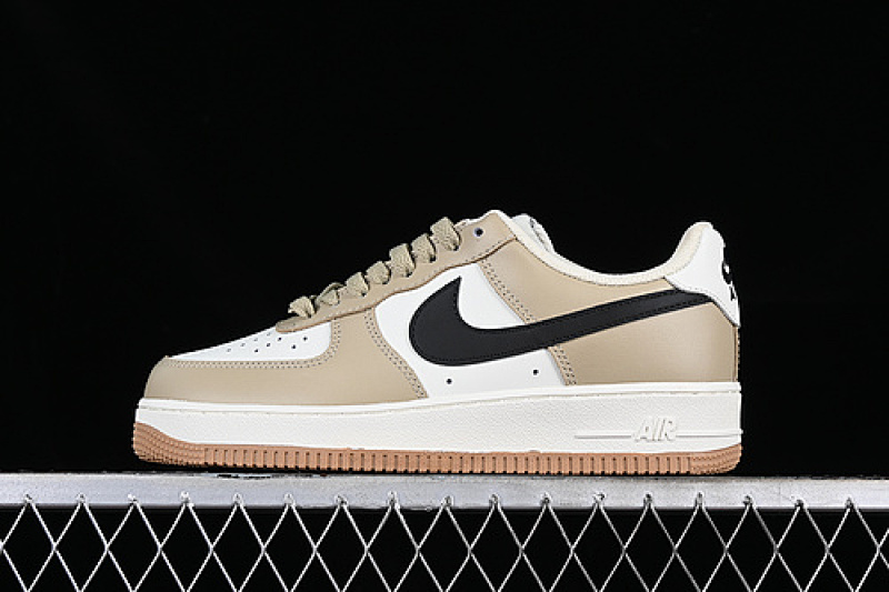 Nike Nike AIR FORCE 1 07 LOW WHITE/BLACK/KHAKI · DH5969-633, photo 1