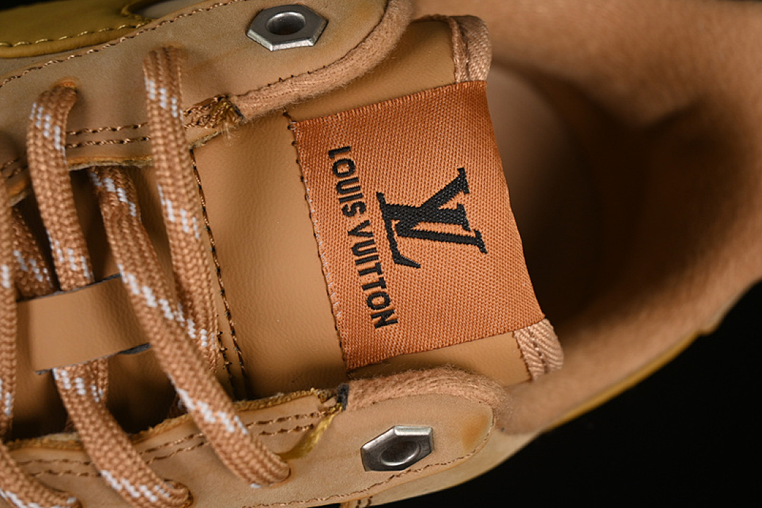 Nike [CJ9179-200]-[LV AIR FORCE 1 07 LOW FLAX/GUM LIGHT BROWN/BLACK/WHEAT]-[WOMAN:36-39]-[MAN:40-45] - Image 10