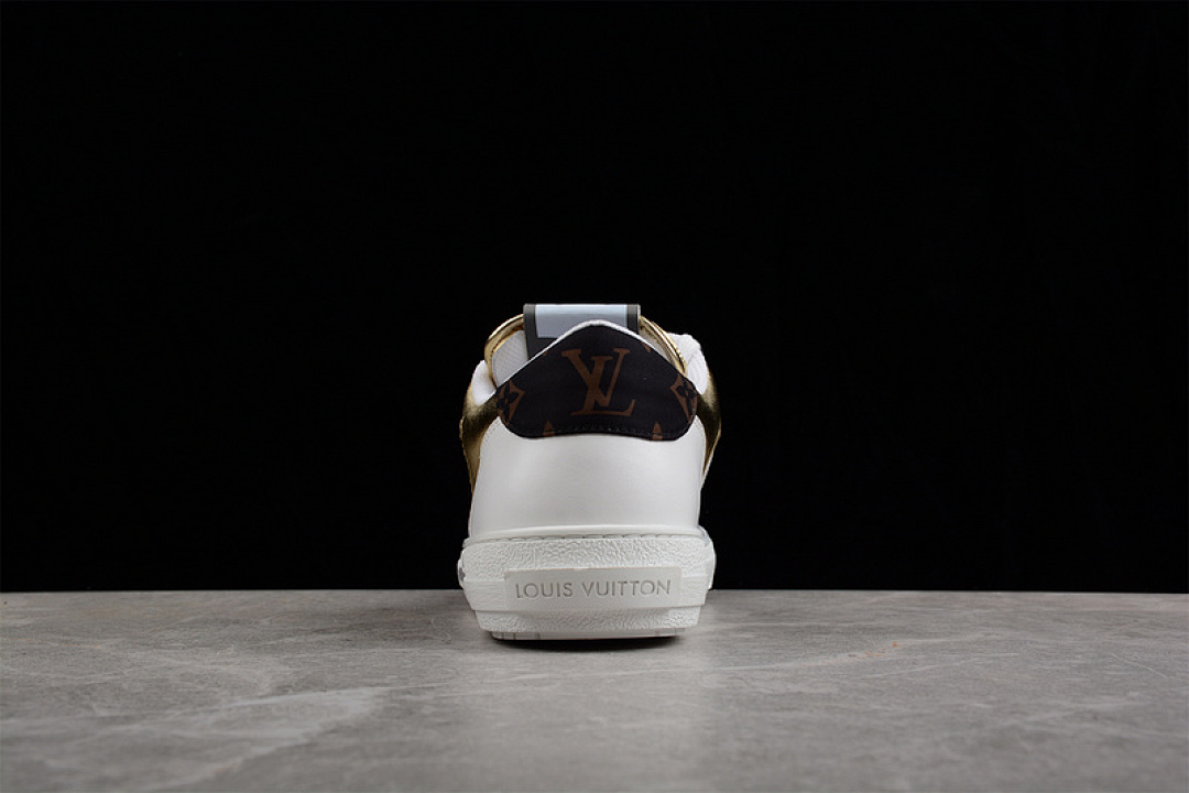 Chanel [L*V TRAINER 21SS SNEAKERS WHITE/LIGHT GREY/GOLD]-[WOMAN:35-39]-[MAN:40-45] - Image 11