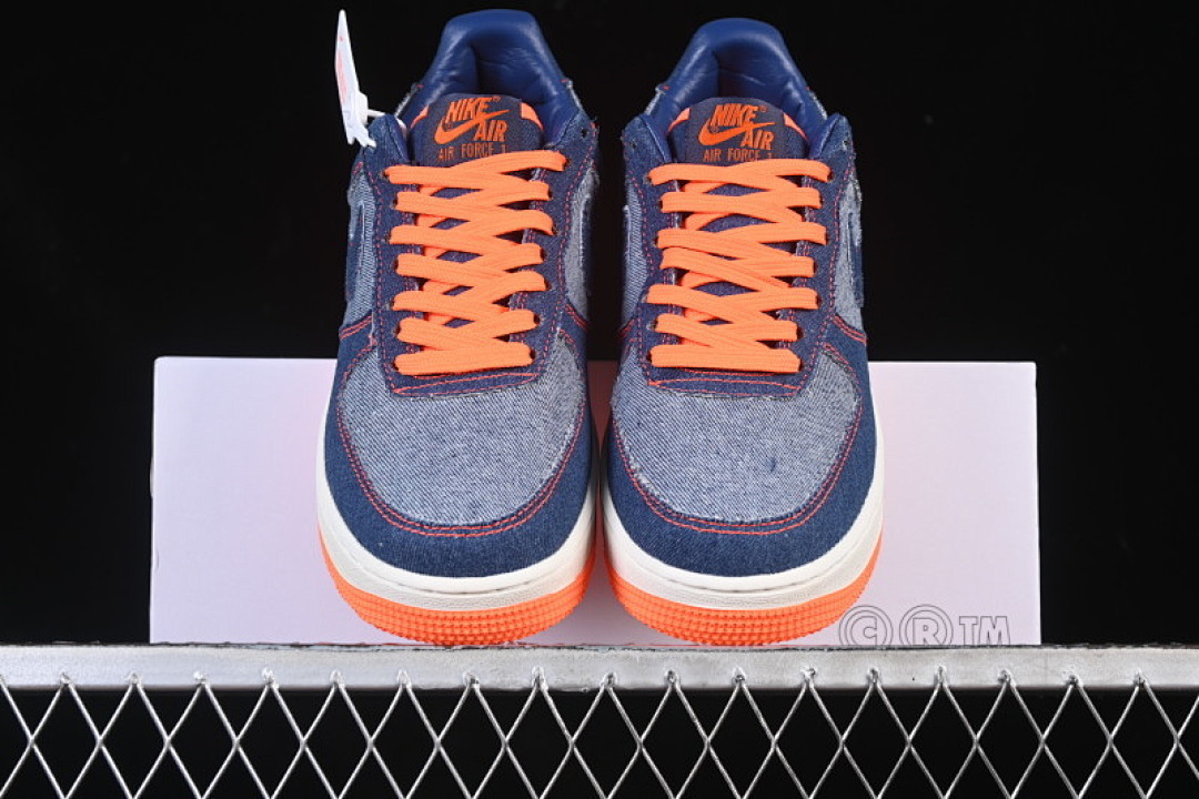 Nike [CW2288-111]-[AIR FORCE 1 07 LOW BLUE/ORANGE/WHITE]-[WOMAN:36-39]-[MAN:40-45] - Image 13