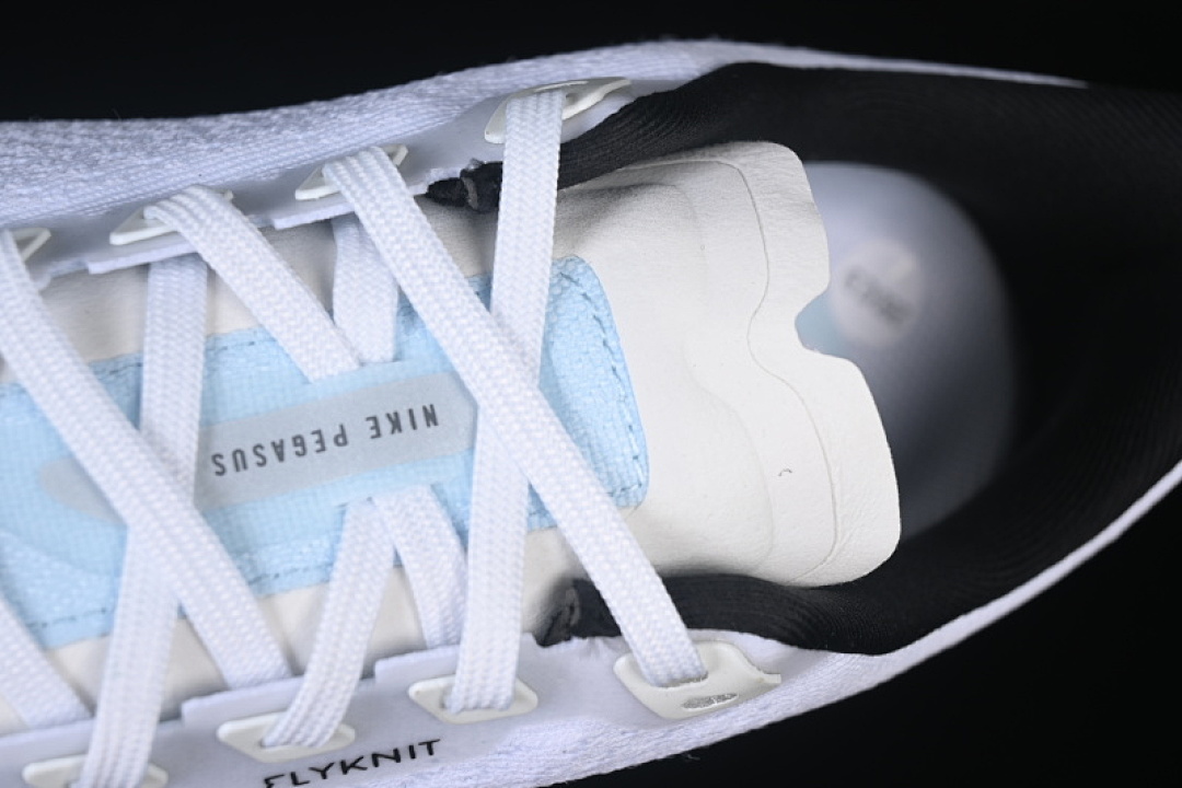 Nike [FQ7262-101]-[AIR ZOOM PEGASUS 35 WHITE/BLACK/BLUE]-[WOMAN:36-39]-[MAN:40-46] - Image 9
