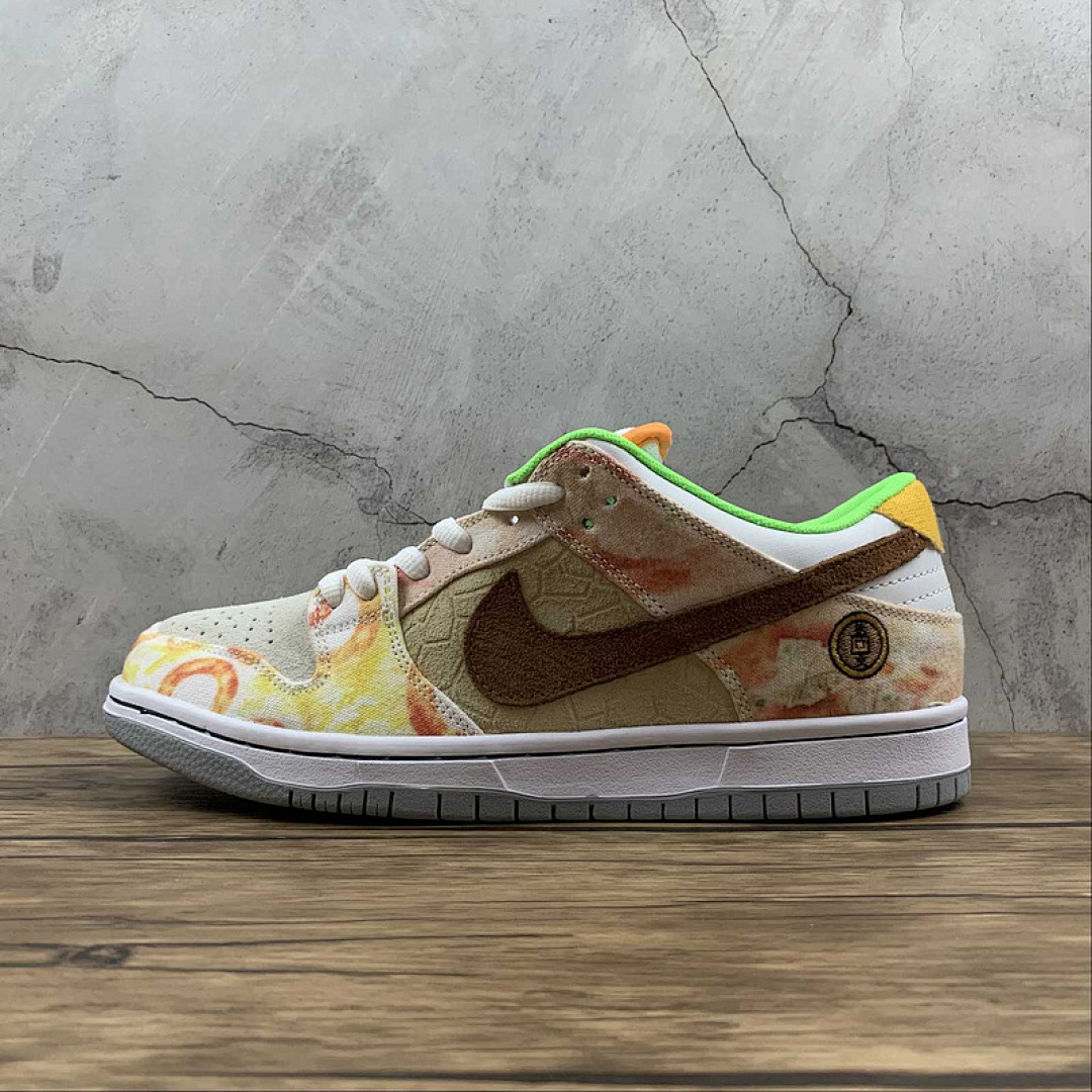 Unbranded [CV1628-800]-[JASON DENG X DUNK LOW PRO SB STREET HAWKER COPPER/LIGHT SILVER/PUEBLO (BROWN]), photo 1