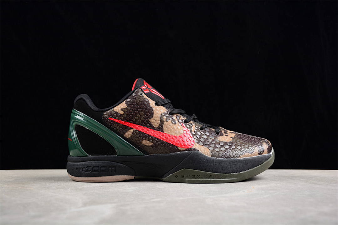 Nike [429659-900]-[ZOOM KOBE 6 PROTRO BLACK/RED/GREEN/BROWN]-[MAN:40-46] - Image 16