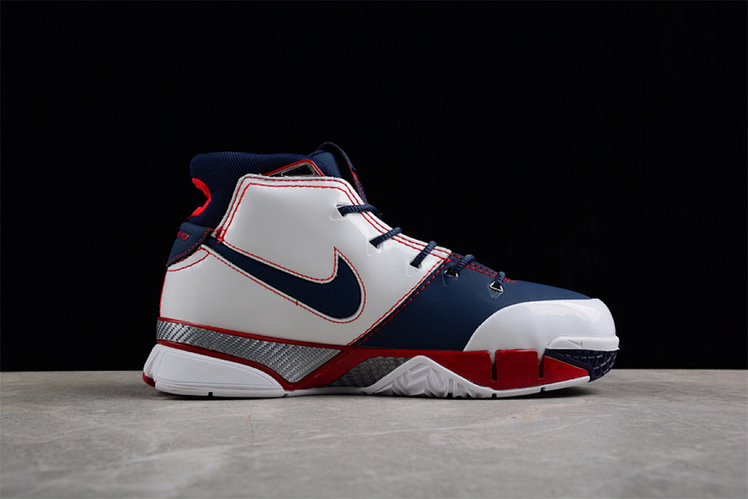 Nike [AQ2728-400]-[ZOOM KOBE 1 PROTRO USA MIDNIGHT NAVY/WHITE-VARSITY RED]-[MAN:40-46] - Image 12