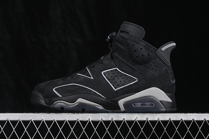 Jordan AIR Jordan 6 RETRO CAP AND GOWN AJ6 BLACK/GREY · IR2266-010, photo 1
