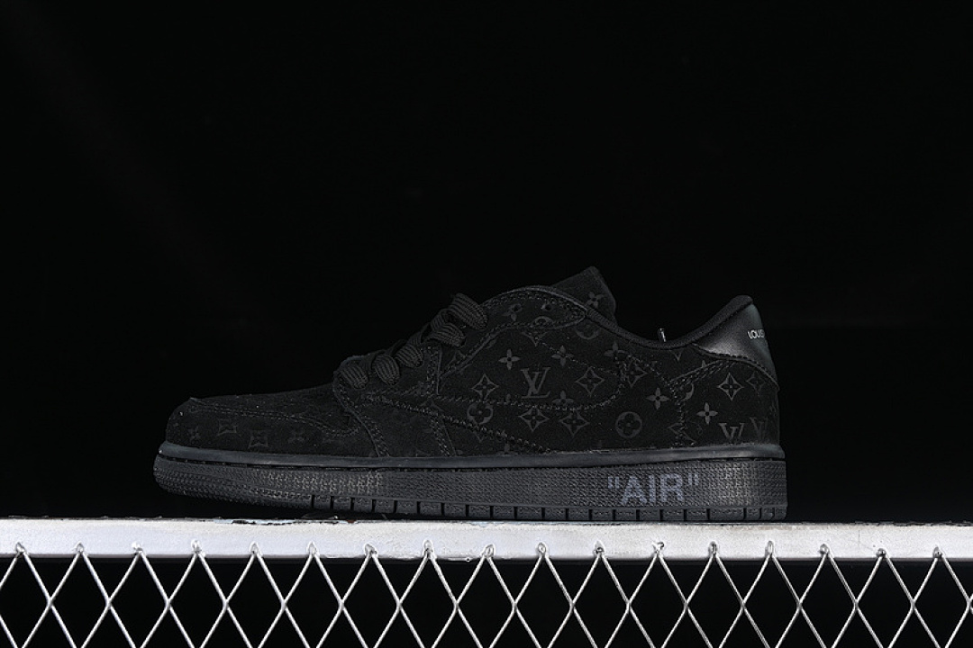 Jordan L*V TRAVIS SCOTT AIR Jordan 1 LOW OG BLACK/GREY · 1A9VD7, photo 1
