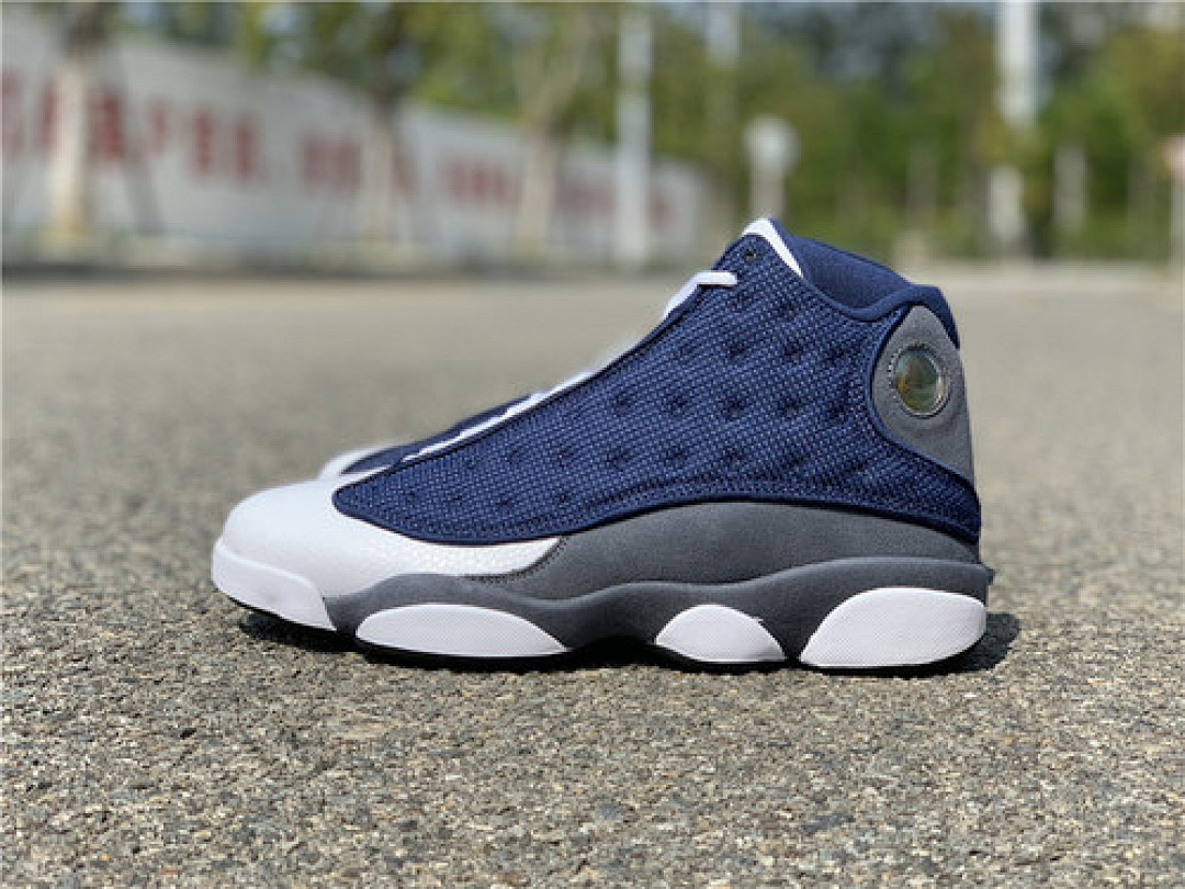 Jordan AIR Jordan 13 RETRO FLINT 2020 NAVY/FLINT GREY-WHITE-UNIVERSI · 414571-404, photo 1