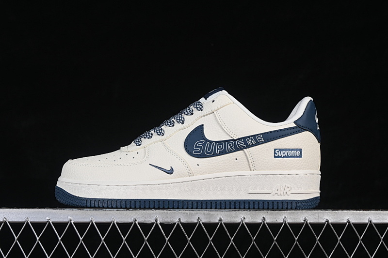 Nike Nike AIR FORCE 1 07 LOW WHITE/NAVY BLUE · LD1999-003, photo 1