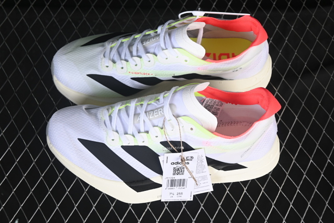 Adidas [JR1094]-[ADIOS 4 M LIGHTWEIGHT RUNNING SHOES WHITE/BLACK]-[WOMAN:36-39]-[MAN:40-46] - Image 10