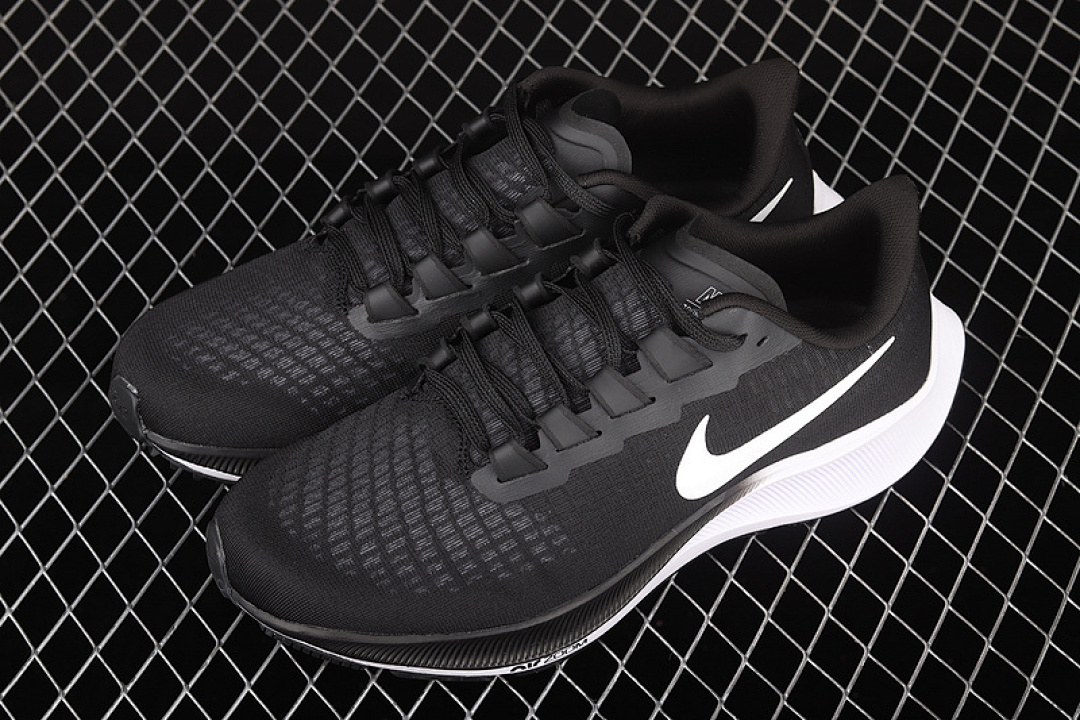 Nike [BQ9646-002]-[AIR ZOOM PEGASUS 37 BLACK/BLACK/WHITE]-[WOMAN:36-39]-[MAN:40-45] - Image 11