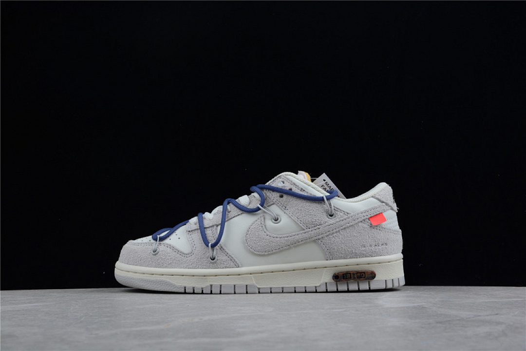 Purple [DJ0950-112]-[OW X SB DUNK LOW LOT 18 OF 50 SAIL/NEUTRAL GREY/PURPLE]-[UNSIEX:36-47.5], photo 1