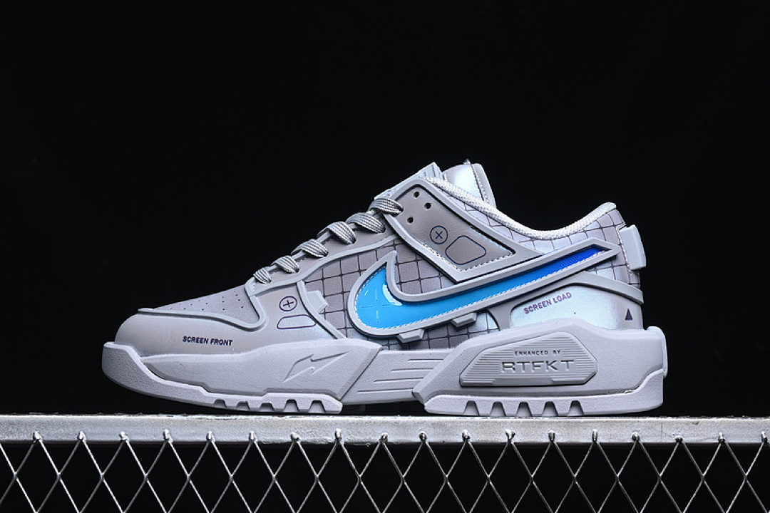 Unbranded [HF0438-001]-[RTFKT STUDIOS DUNK GENESIS LOW OG GHOST WOLF GREY/PHOTO BLUE]-[UNISEX:36-47.5], photo 1