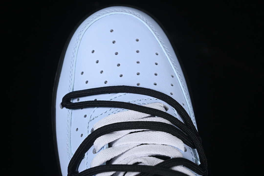 Nike [ZH0316-067]-[AIR FORCE 1 07 LOW BLACK/BLUE/WHITE]-[WOMAN:36-39]-[MAN:40-45] - Image 10