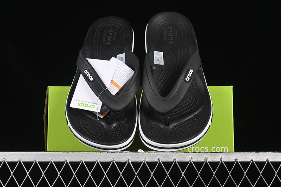 Crocs [CROCS CLASSIC CLOG WHITE/BLACK]-[MAN:39-46] - Image 8