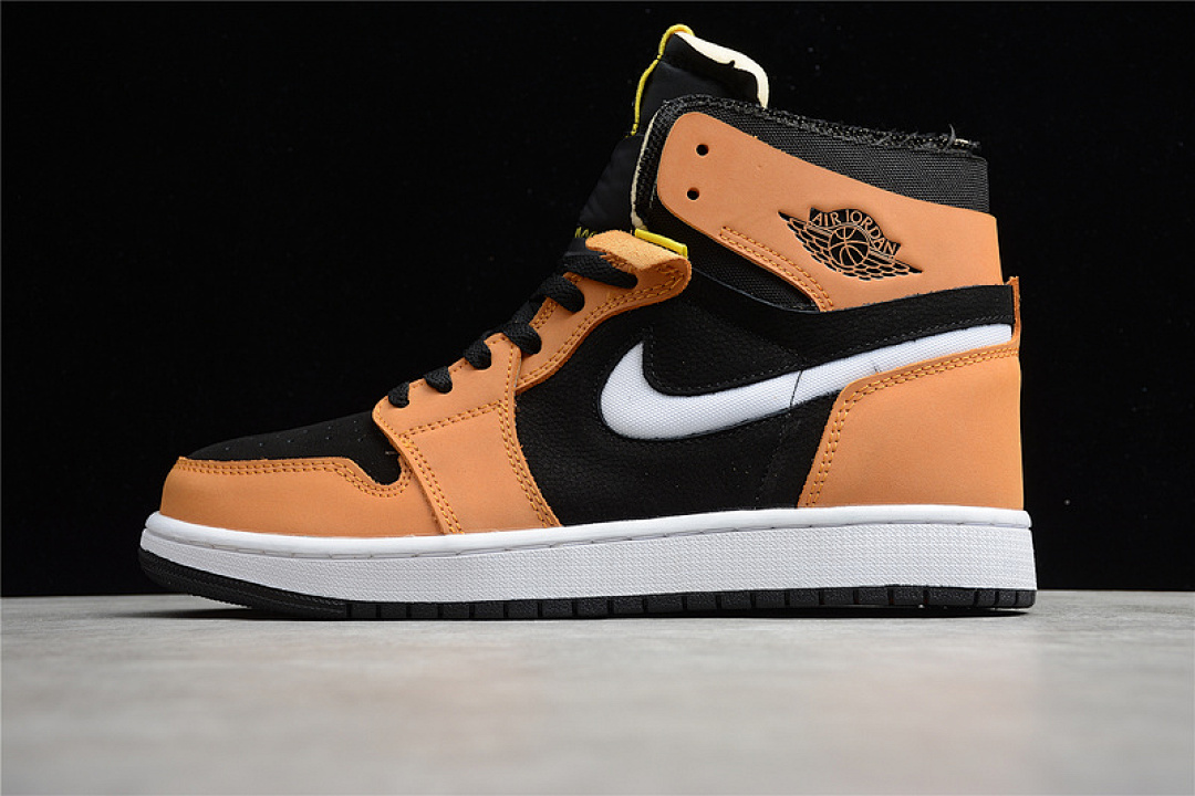 Jordan AIR Jordan 1 HIGH ZOOM COMFORT ROOKIE OF THE YEAR BLACK/WHITE/MONARCH · CT0978-002, photo 1
