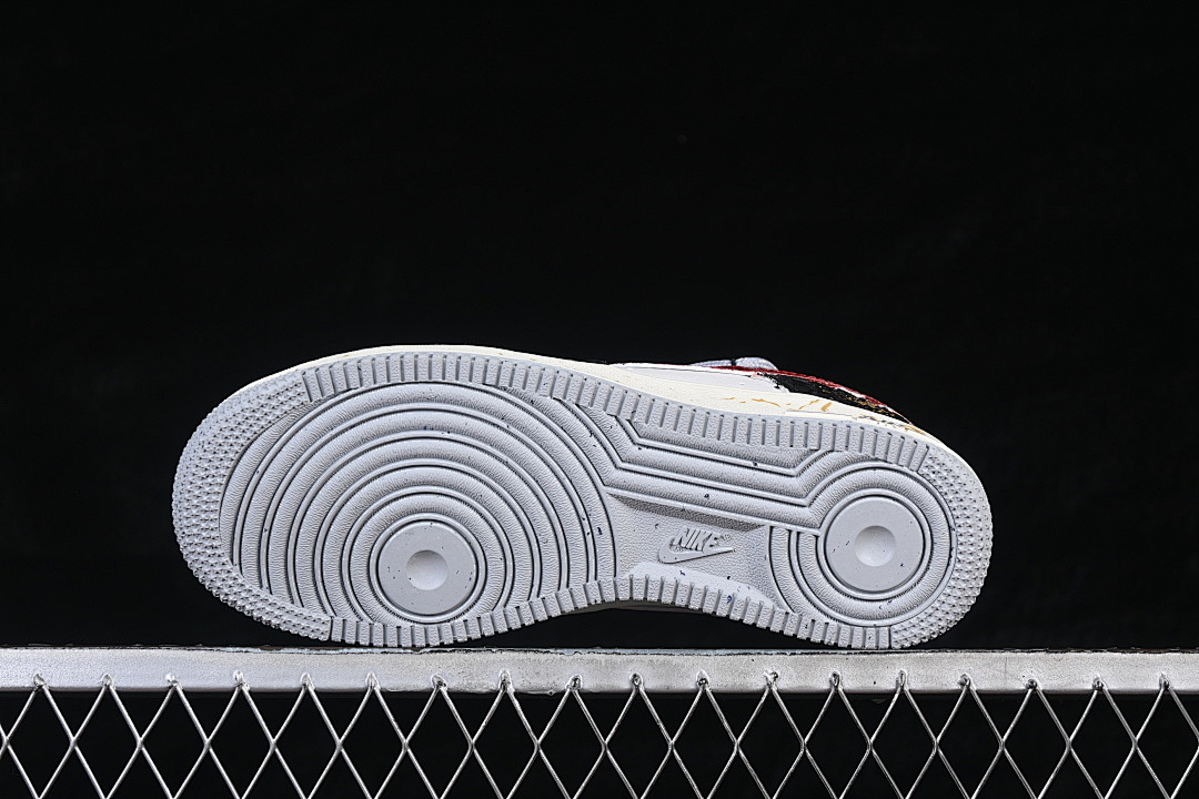 Nike [DX2697-111]-[AIR FORCE 1 07 LOW WHITE/BLACK/RED/GOLD]-[WOMAN:36-39]-[MAN:40-45] - Image 15
