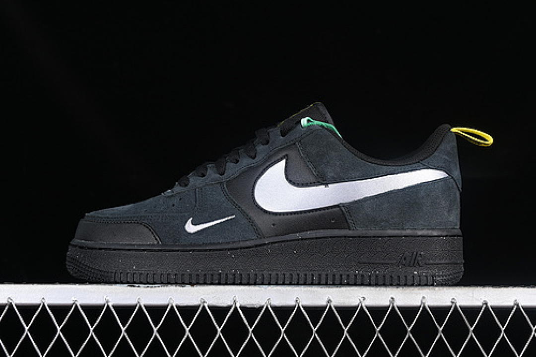 Nike [DQ1097-002]-[AIR FORCE 1 07 LOW SMOKE GREY/BLACK/LIGHT PHOTO BLUE]-[WOMAN:36-39]-[MAN:40-45], photo 1