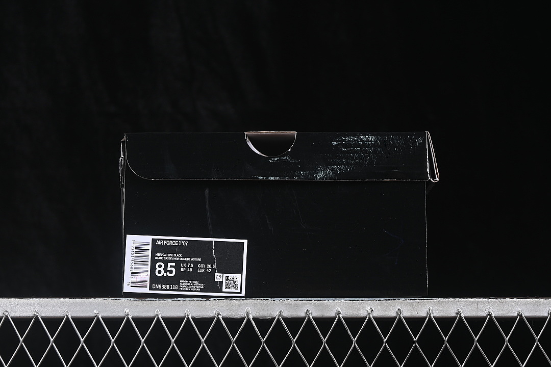 Nike [DN9688-118]-[AIR FORCE 1 07 LOW CASUAL SNEAKERS WHITE/BLACK]-[WOMAN:36-39]-[MAN:40-45] - Image 11