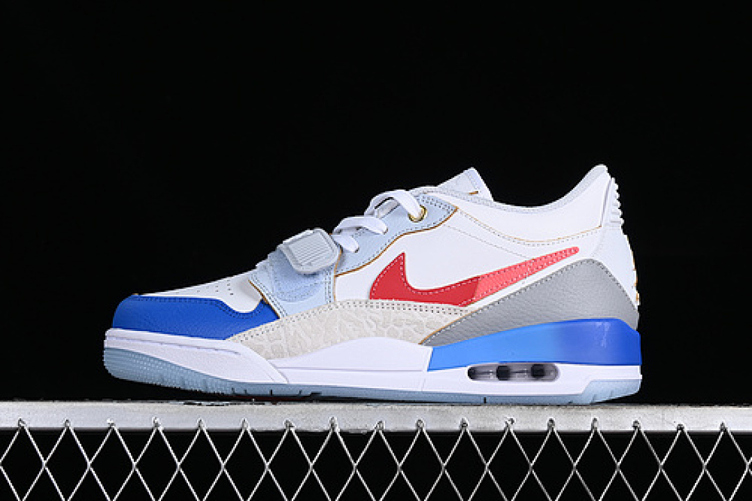 Jordan [FN8902-161]-[AIR JORDAN LEGACY AJ312 WHITE/BLUE/GREY/RED/GOLD]-[WOMAN:36-39]-[MAN:40-46], photo 1
