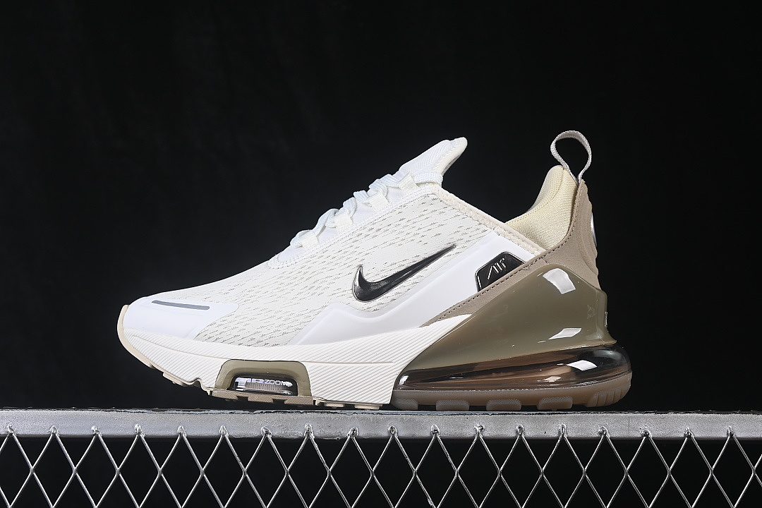 Nike AIR MAX 270 PREMIUM CASUAL RUNNING SHOES DARK GREEN/WHITE · IO9883-101, photo 1