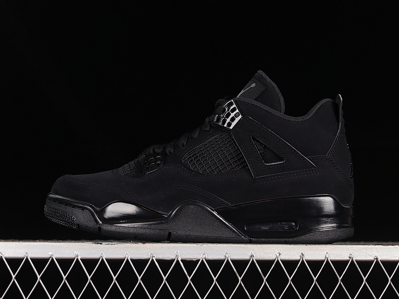 Jordan AIR Jordan 4 RETRO BLACK CAT 2020 BLACK/BLACK/LIGHT GRAPHITE · CU1110-010, photo 1