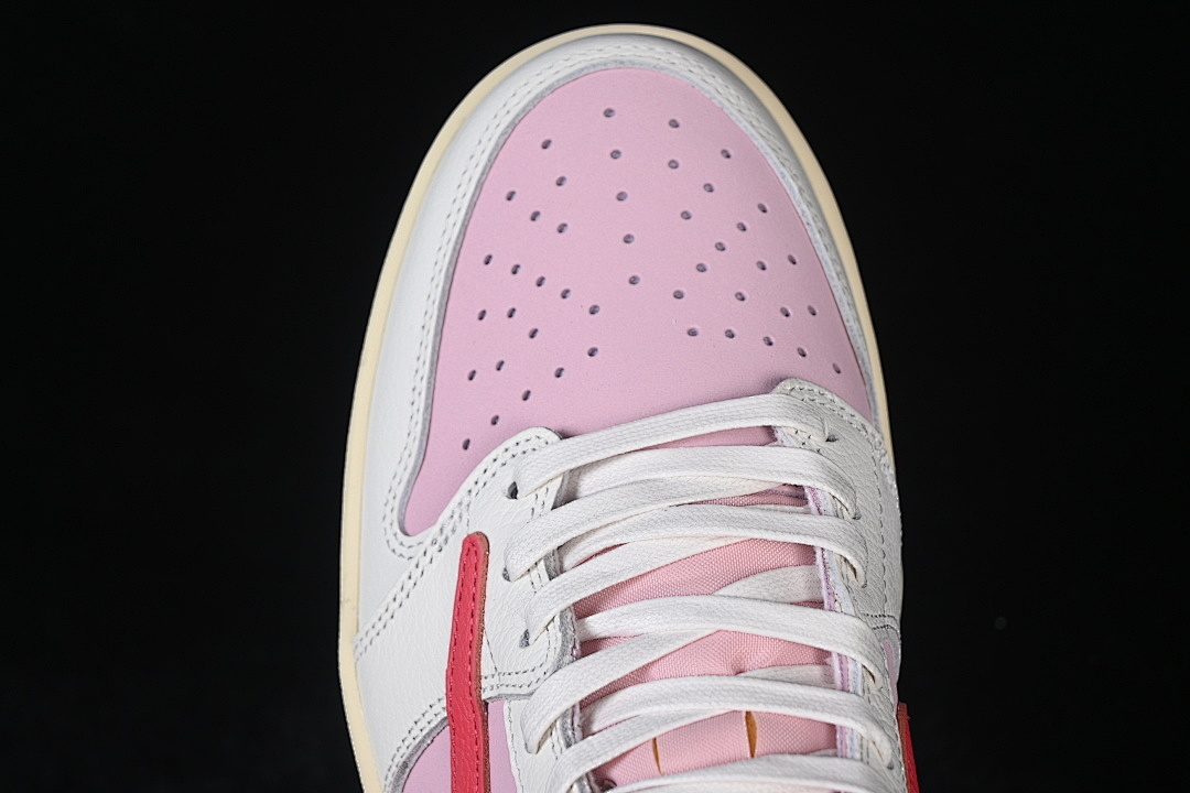 Jordan [IQ7604-101]-[JORDAN 1 RETRO LOW OG SAIL/PINK-SHY PINK-MUSLIN]-[WOMAN:35.5-39]-[MAN:40-48.5] - Image 10