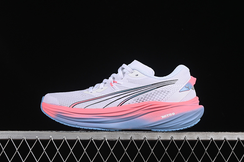 Puma Puma DEVIATE NITRO 3 WHITE/PINK/BLUE · 312491-01, photo 1