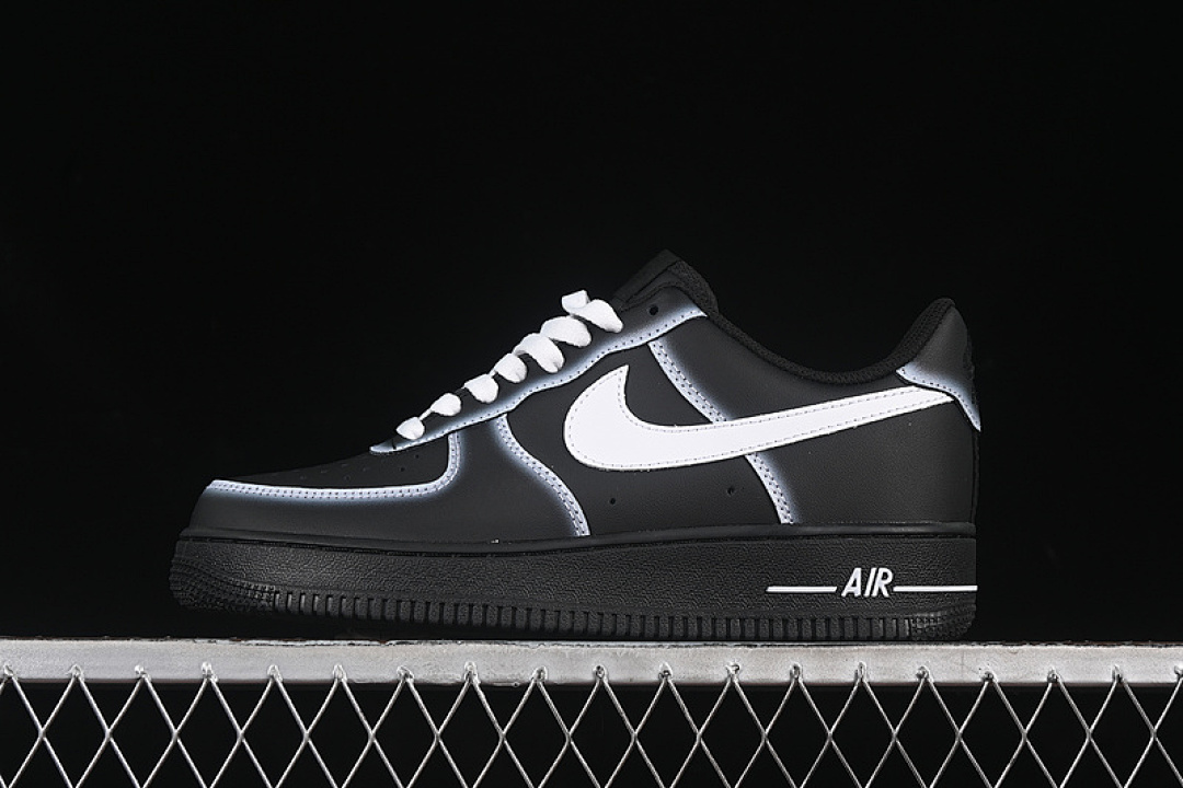 Nike [DD8959-001]-[AIR FORCE 1 07 LOW WHITE/BLACK]-[WOMAN:36-39]-[MAN:40-45] - Image 2