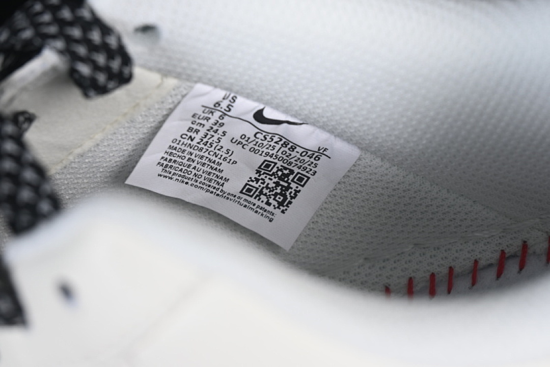 Nike [CS5288-046]-[AIR FORCE 1 07 LOW CASUAL SNEAKERS BLACK/WHITE]-[WOMAN:36-39]-[MAN:40] - Image 5