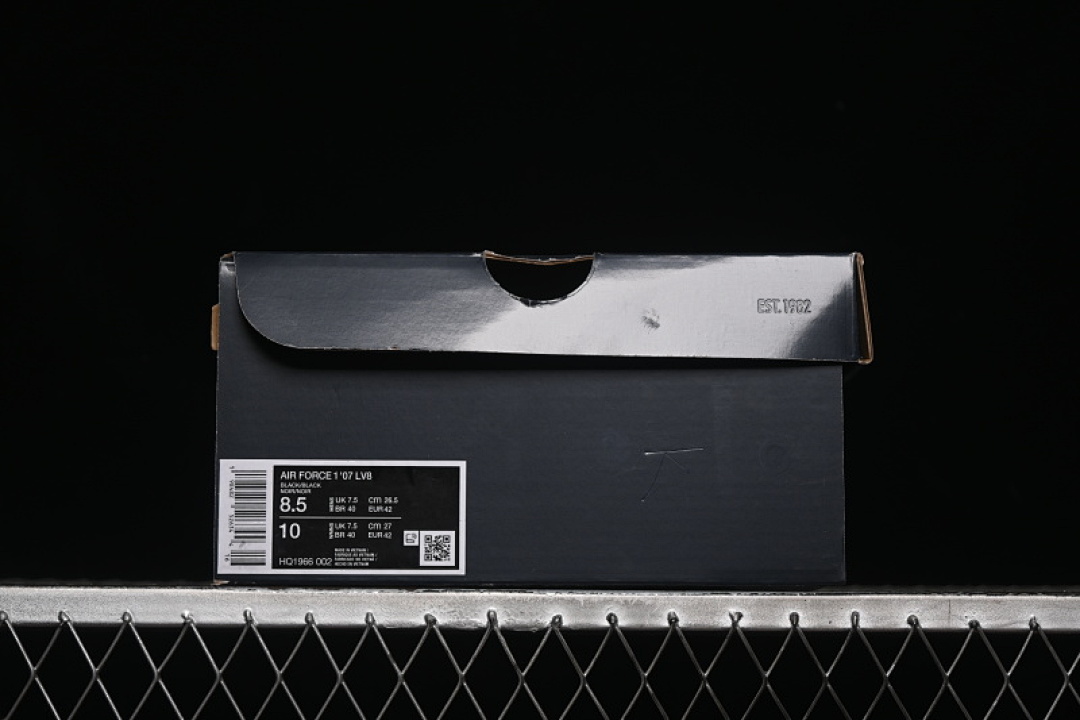 Nike [HQ1966-002]-[AIR FORCE 1 07 LOW BLACK]-[WOMAN:36-39]-[MAN:40-45] - Image 11