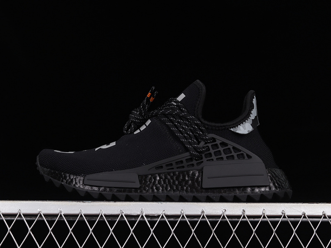Unbranded [BB7603]-[PW HUMAN RACE NMD CORE BLACK/CORE BLACK/CLOUD WHITE]-[WOMAN:36-39]-[MAN:40-48], photo 1