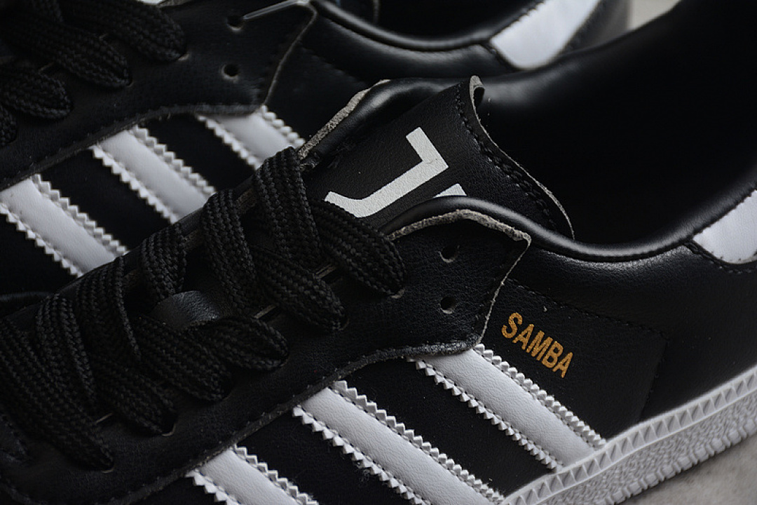 Adidas [HQ7034]-[SAMBA JUVENTUS SHOES CORE BLACK/CLOUD WHITE/CLOUD WHITE]-[WOMAN:35-39]-[MAN:40-45] - Image 6