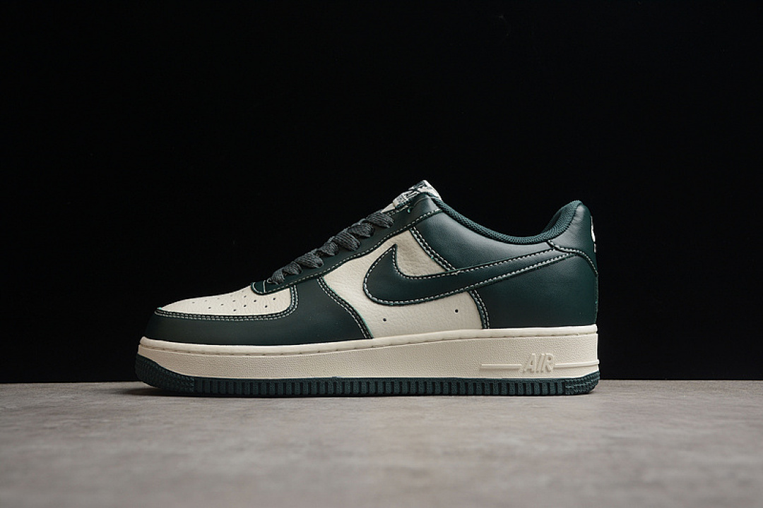 Nike [LU6965-756]-[AIR FORCE 1 07 LOW SU19 BEIGE/WHITE/ARMY GREEN]-[WOMAN:36-39]-[MAN:40-45], photo 1