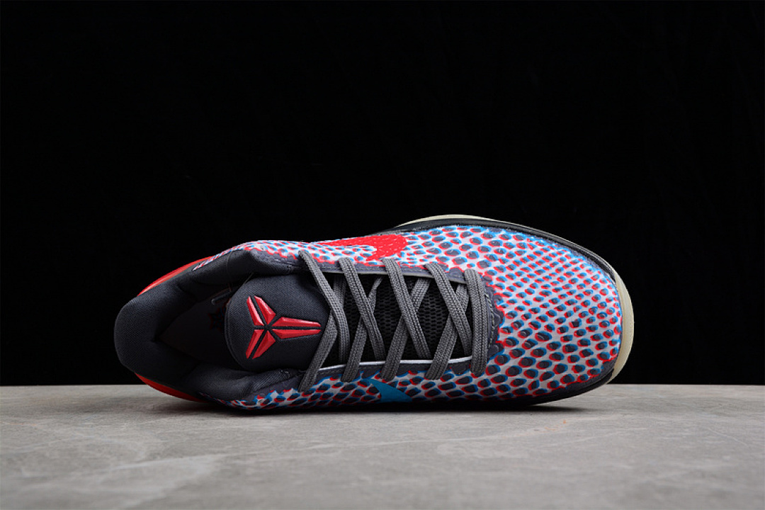 Nike [DD2305-003]-[ZOOM KOBE 6 PROTRO 3D HOLLYWOOD DARK GREY/DARING RED/CHLORINE BLUE]-[MAN:40-46] - Image 13