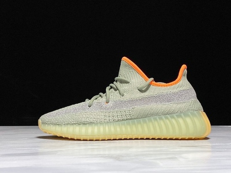 Jordan Jordan BASF YEEZY BOOST 350 V2 DESERT SAGE/GREY/ORANGE · FX9035, photo 1